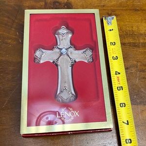 Lenox Collectible Holiday Cross Xmas Ornament